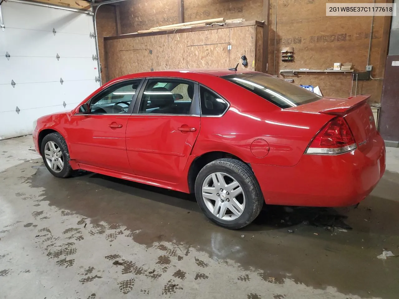 2012 Chevrolet Impala Lt VIN: 2G1WB5E37C1177618 Lot: 76326264