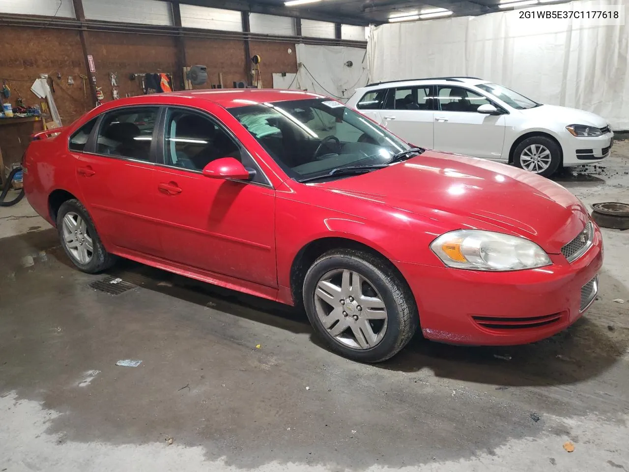 2012 Chevrolet Impala Lt VIN: 2G1WB5E37C1177618 Lot: 76326264