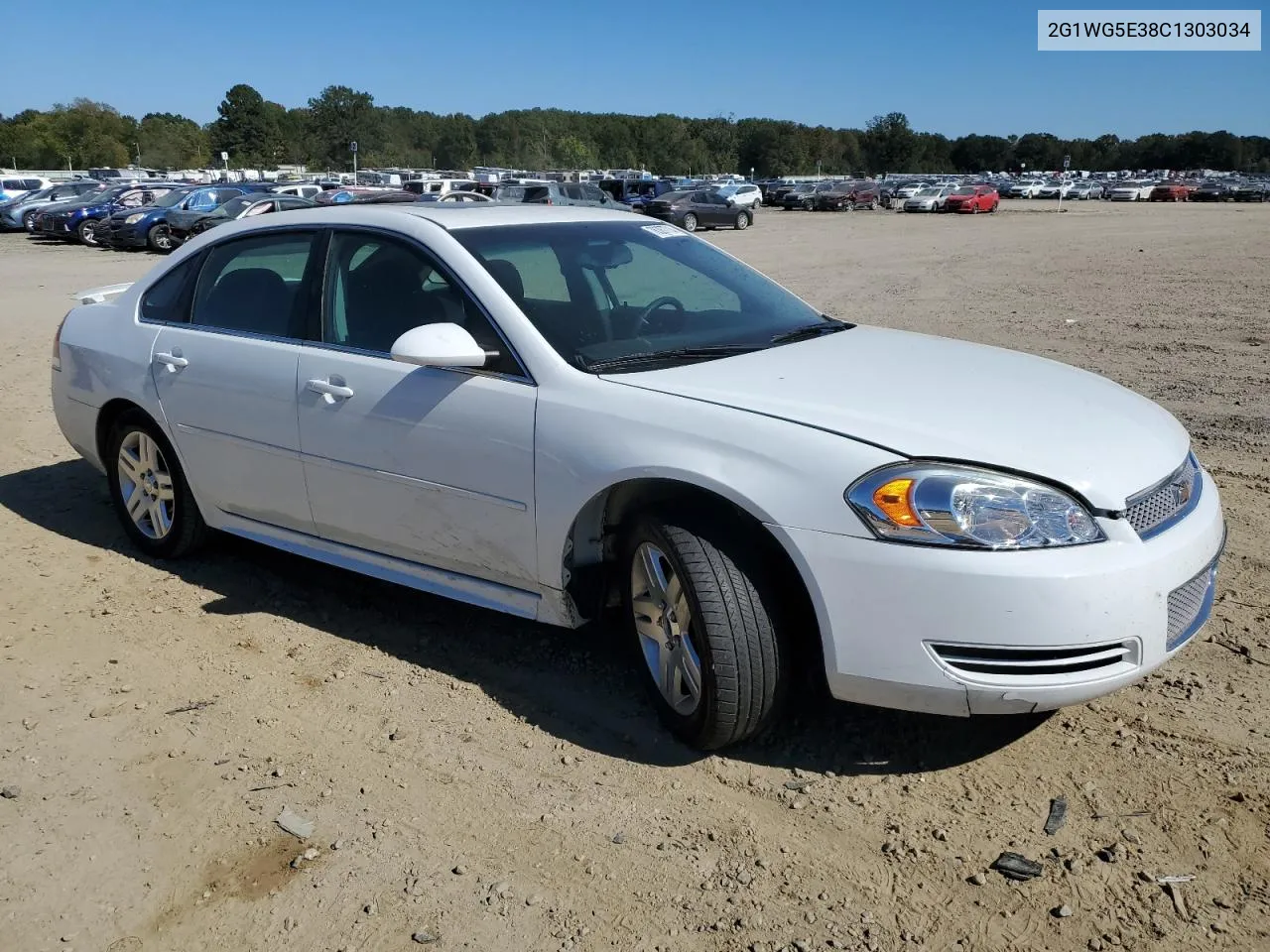 2012 Chevrolet Impala Lt VIN: 2G1WG5E38C1303034 Lot: 76367714