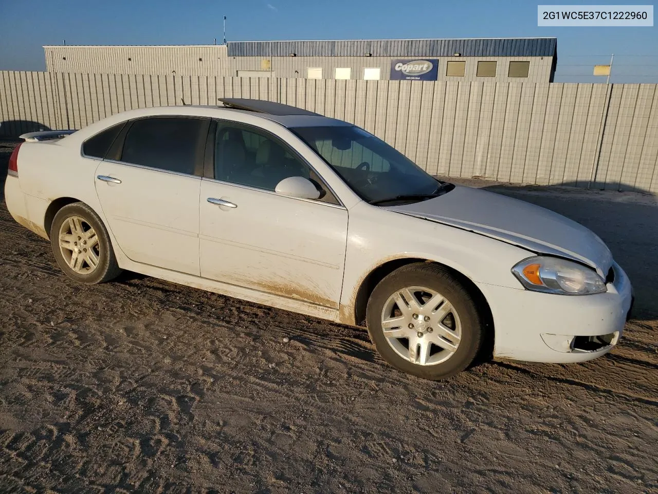 2012 Chevrolet Impala Ltz VIN: 2G1WC5E37C1222960 Lot: 76485744