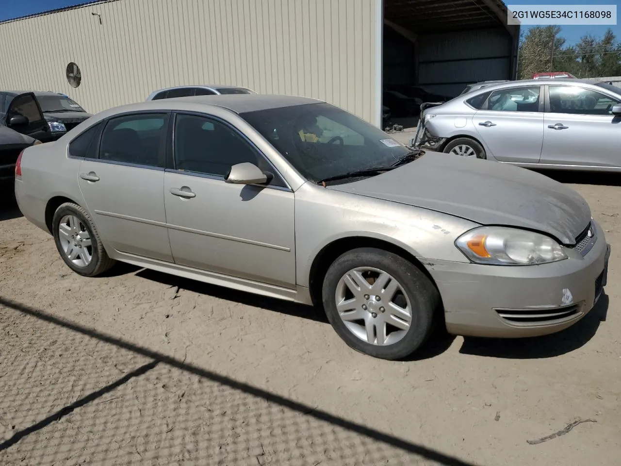 2012 Chevrolet Impala Lt VIN: 2G1WG5E34C1168098 Lot: 77106884