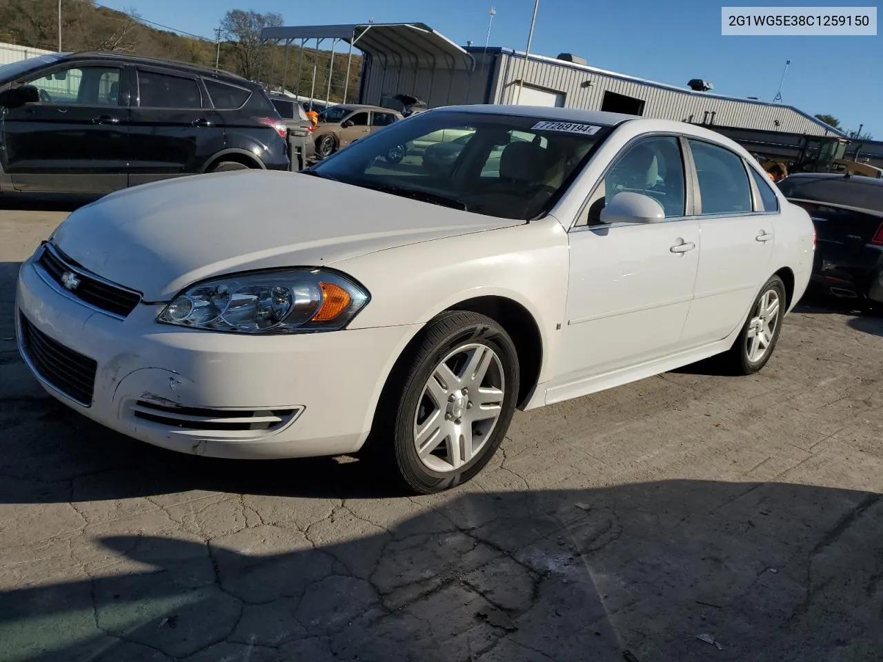 2012 Chevrolet Impala Lt VIN: 2G1WG5E38C1259150 Lot: 77269194