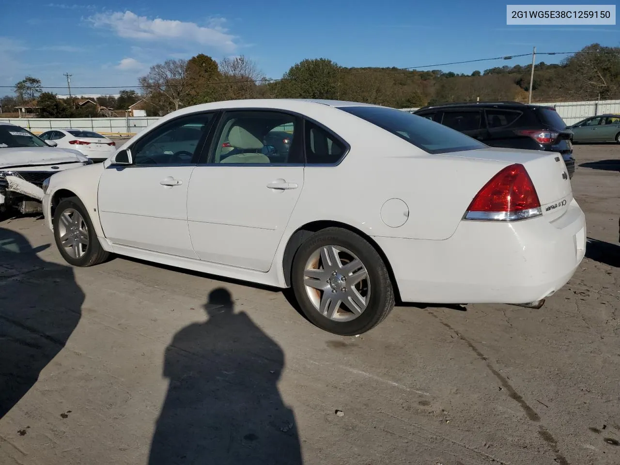 2012 Chevrolet Impala Lt VIN: 2G1WG5E38C1259150 Lot: 77269194