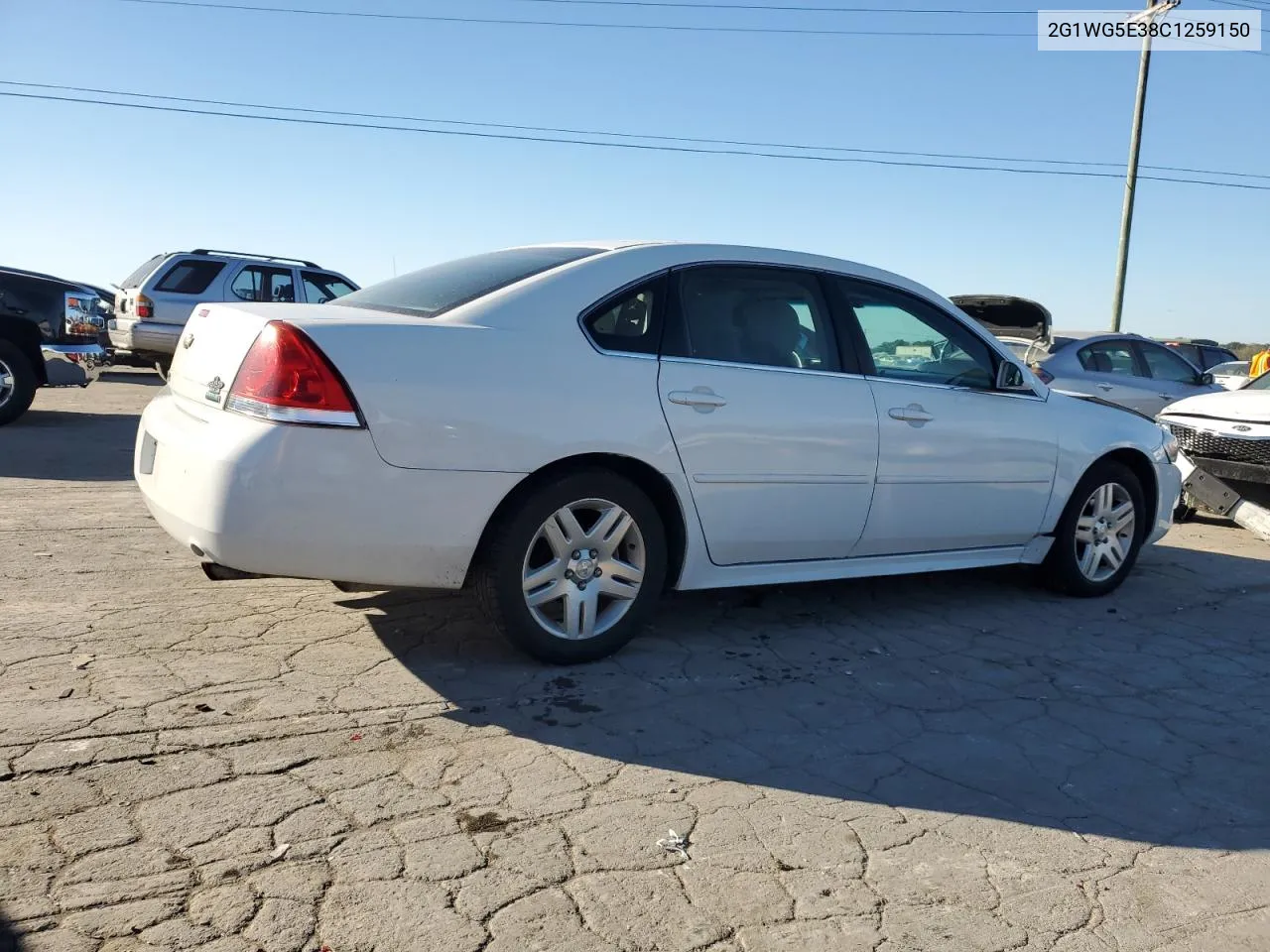 2012 Chevrolet Impala Lt VIN: 2G1WG5E38C1259150 Lot: 77269194