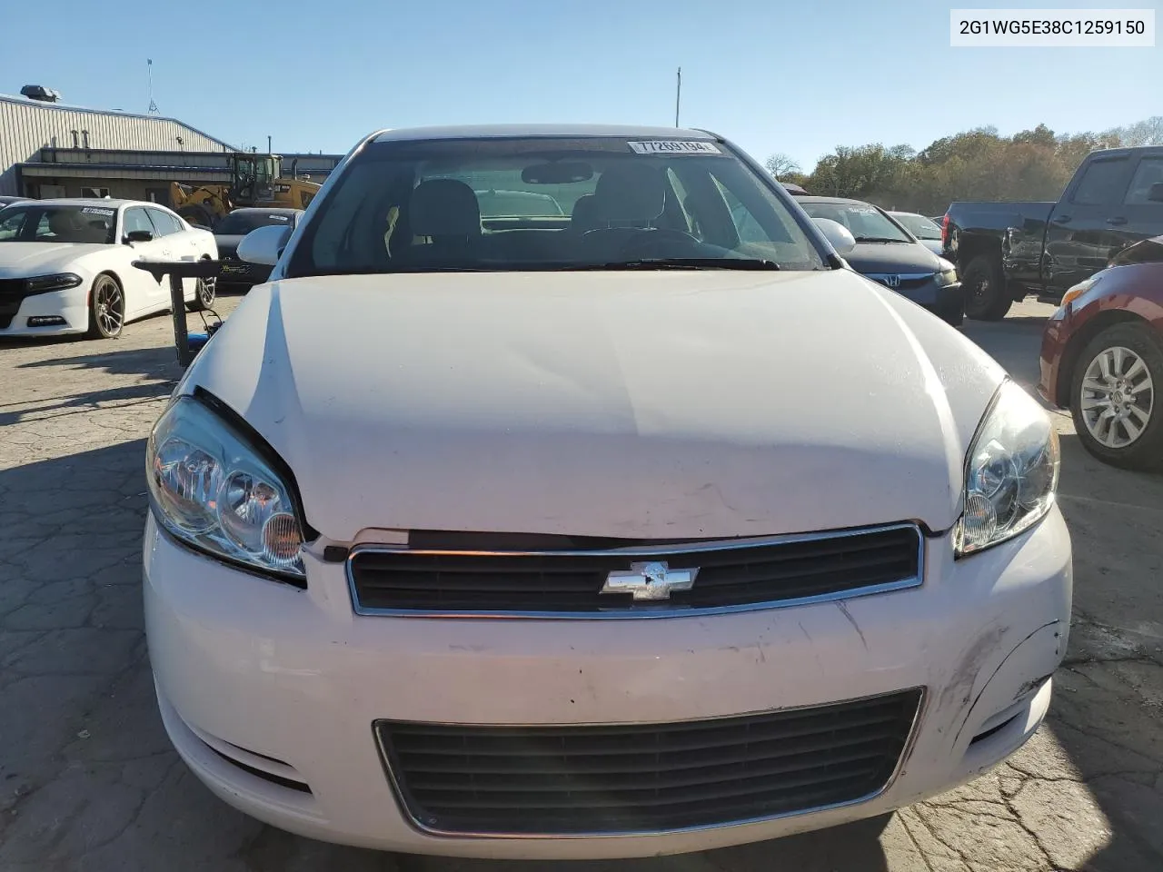 2012 Chevrolet Impala Lt VIN: 2G1WG5E38C1259150 Lot: 77269194