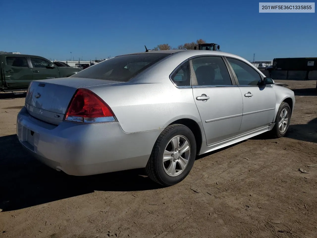 2012 Chevrolet Impala Ls VIN: 2G1WF5E36C1335855 Lot: 77565694