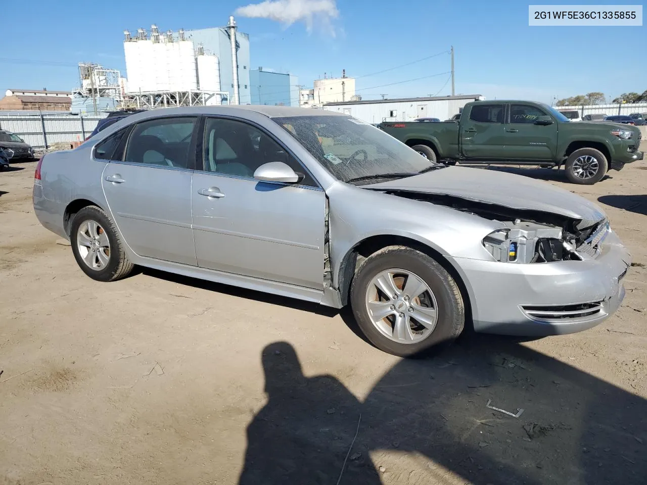 2012 Chevrolet Impala Ls VIN: 2G1WF5E36C1335855 Lot: 77565694