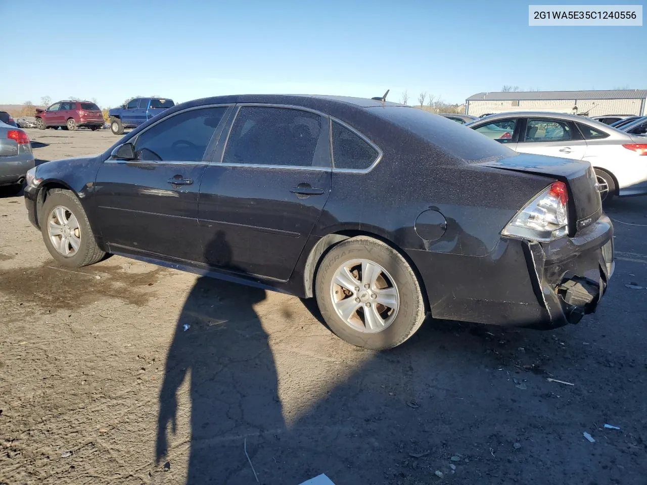 2012 Chevrolet Impala Ls VIN: 2G1WA5E35C1240556 Lot: 77632264