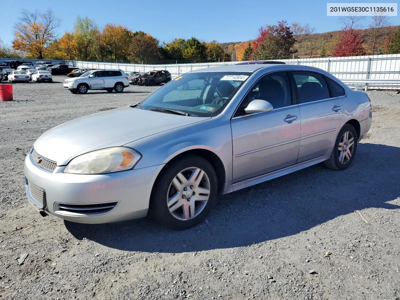 2G1WG5E30C1135616 2012 Chevrolet Impala Lt