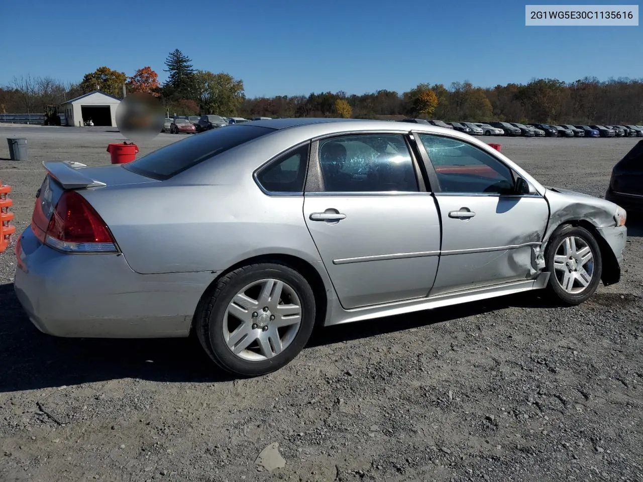 2G1WG5E30C1135616 2012 Chevrolet Impala Lt