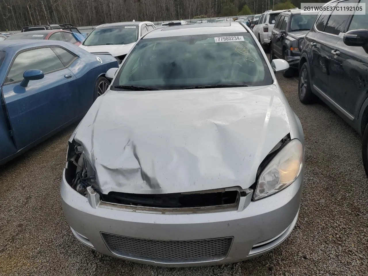 2012 Chevrolet Impala Lt VIN: 2G1WG5E37C1192105 Lot: 77980234