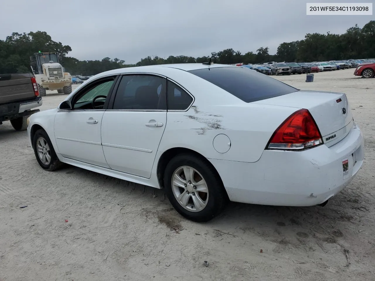 2012 Chevrolet Impala Ls VIN: 2G1WF5E34C1193098 Lot: 78198194