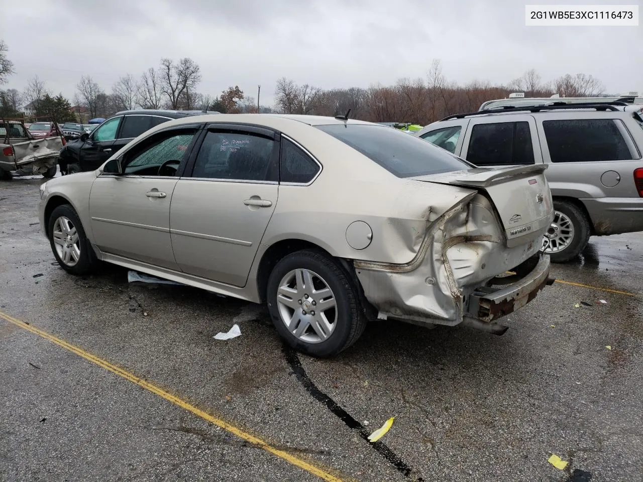 2012 Chevrolet Impala Lt VIN: 2G1WB5E3XC1116473 Lot: 78484823