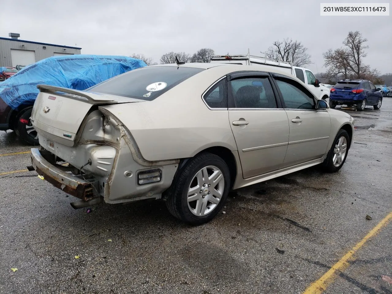 2G1WB5E3XC1116473 2012 Chevrolet Impala Lt