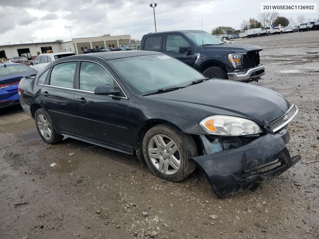 2012 Chevrolet Impala Lt VIN: 2G1WG5E36C1136902 Lot: 78681794