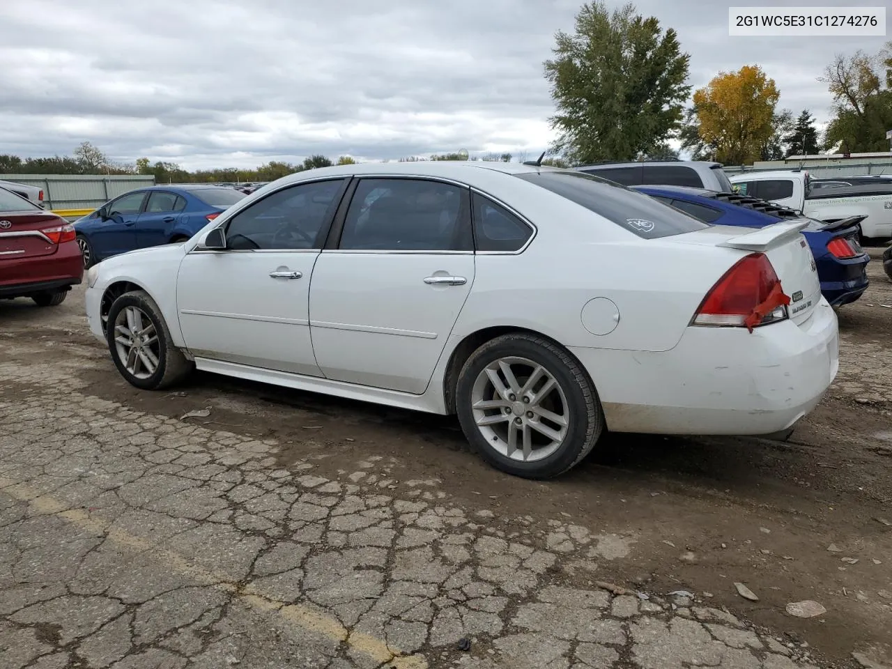 2012 Chevrolet Impala Ltz VIN: 2G1WC5E31C1274276 Lot: 79199484