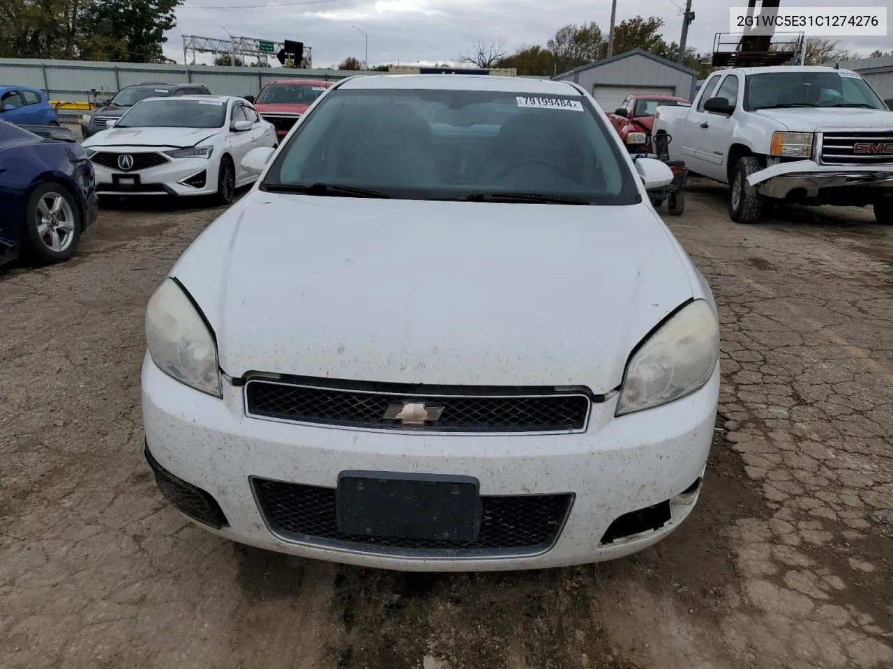 2012 Chevrolet Impala Ltz VIN: 2G1WC5E31C1274276 Lot: 79199484