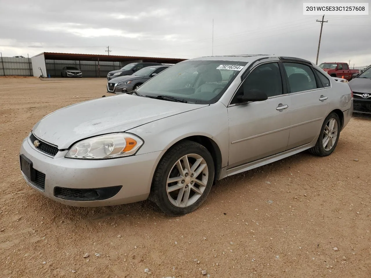 2012 Chevrolet Impala Ltz VIN: 2G1WC5E33C1257608 Lot: 79216254