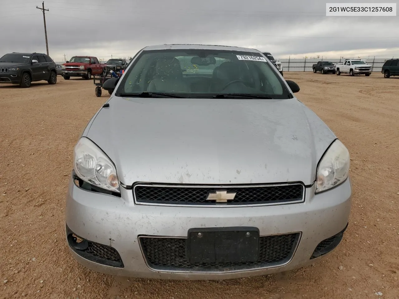 2012 Chevrolet Impala Ltz VIN: 2G1WC5E33C1257608 Lot: 79216254