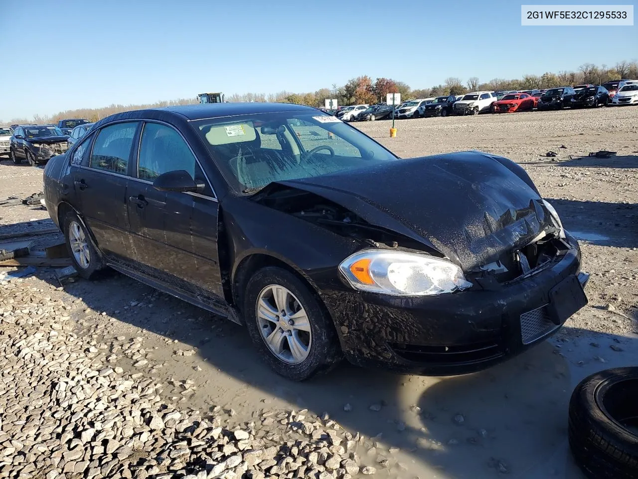 2012 Chevrolet Impala Ls VIN: 2G1WF5E32C1295533 Lot: 79476874