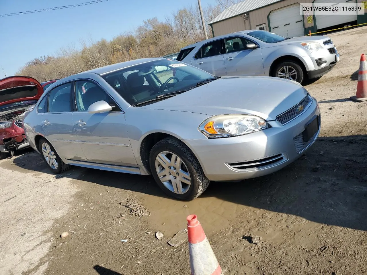 2012 Chevrolet Impala Lt VIN: 2G1WB5E32C1116399 Lot: 80676704