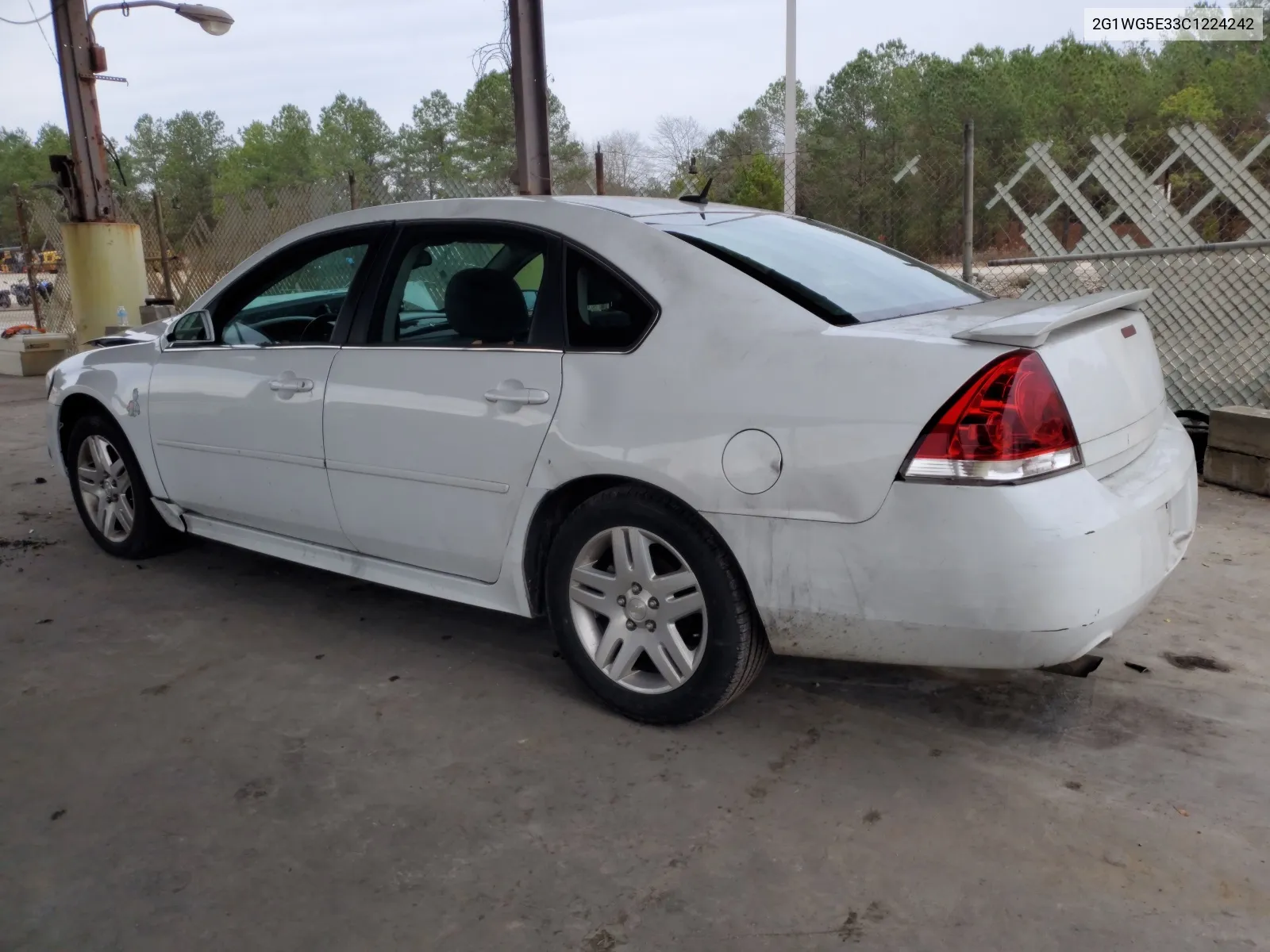 2012 Chevrolet Impala Lt VIN: 2G1WG5E33C1224242 Lot: 81893963