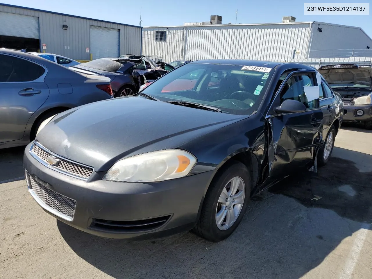 2013 Chevrolet Impala Ls VIN: 2G1WF5E35D1214137 Lot: 52734914