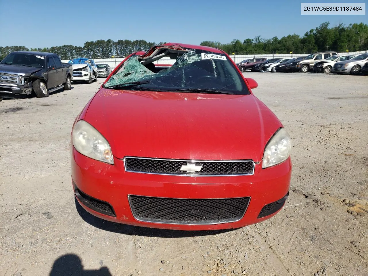 2013 Chevrolet Impala Ltz VIN: 2G1WC5E39D1187484 Lot: 52749914