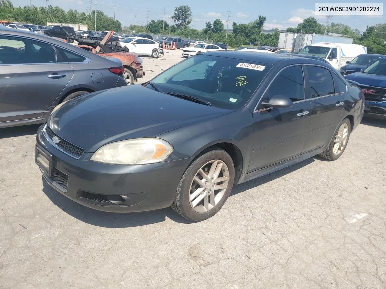 2013 Chevrolet Impala Ltz VIN: 2G1WC5E39D1202274 Lot: 55835804