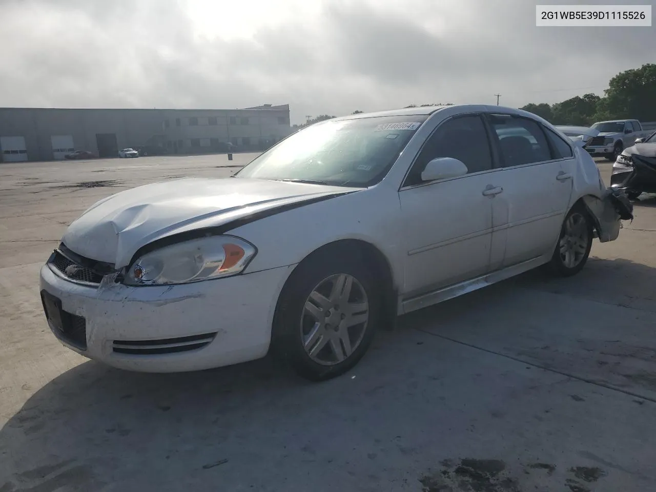 2013 Chevrolet Impala Lt VIN: 2G1WB5E39D1115526 Lot: 57427584