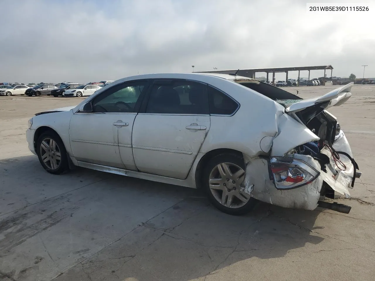 2013 Chevrolet Impala Lt VIN: 2G1WB5E39D1115526 Lot: 57427584