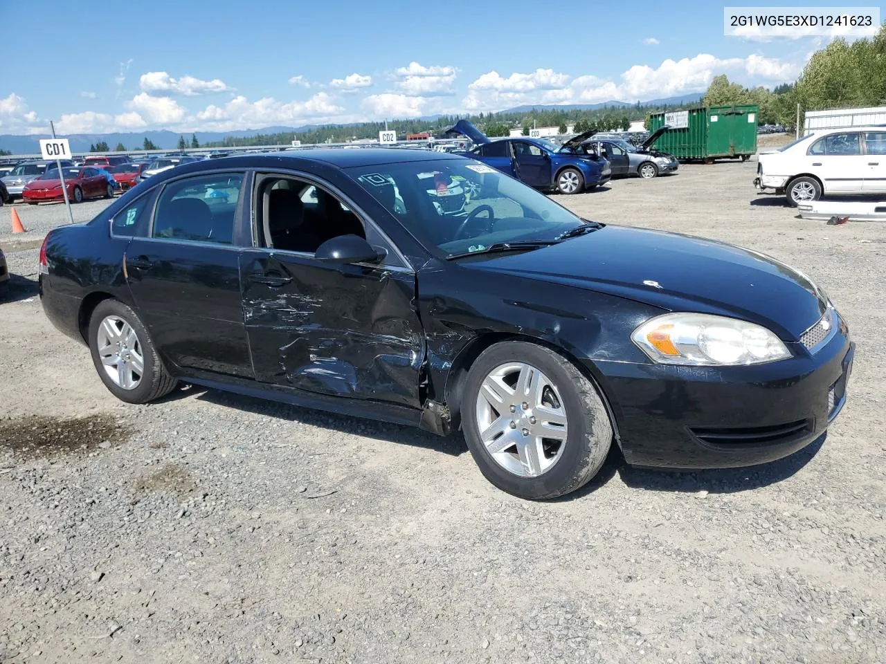 2013 Chevrolet Impala Lt VIN: 2G1WG5E3XD1241623 Lot: 59974704