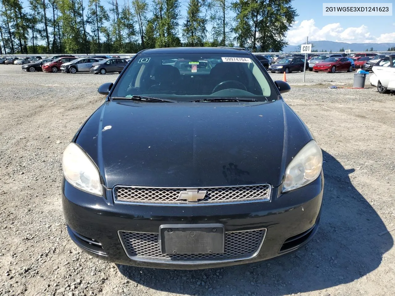 2G1WG5E3XD1241623 2013 Chevrolet Impala Lt