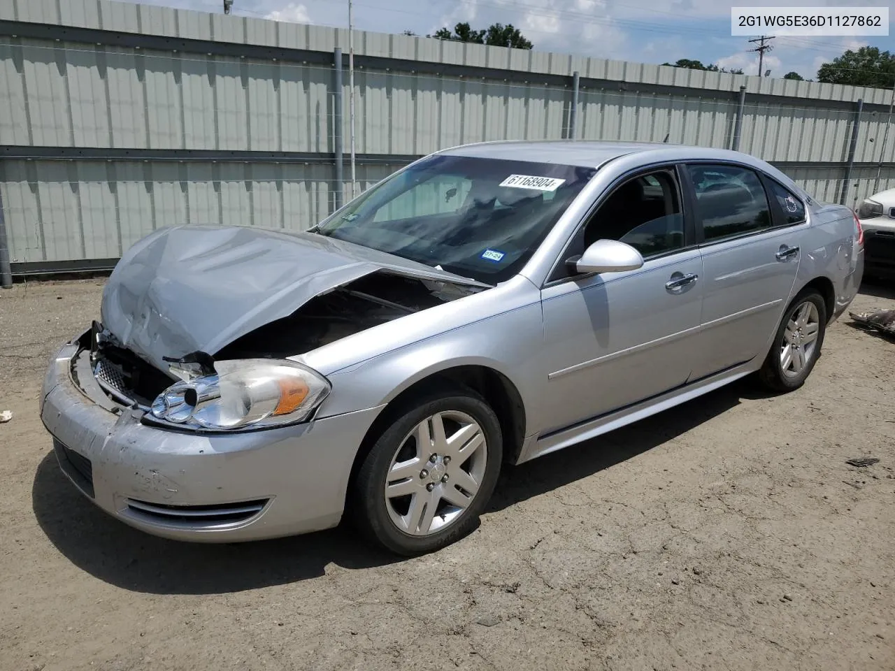 2013 Chevrolet Impala Lt VIN: 2G1WG5E36D1127862 Lot: 61168904