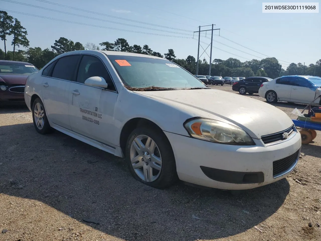 2G1WD5E30D1119068 2013 Chevrolet Impala Police