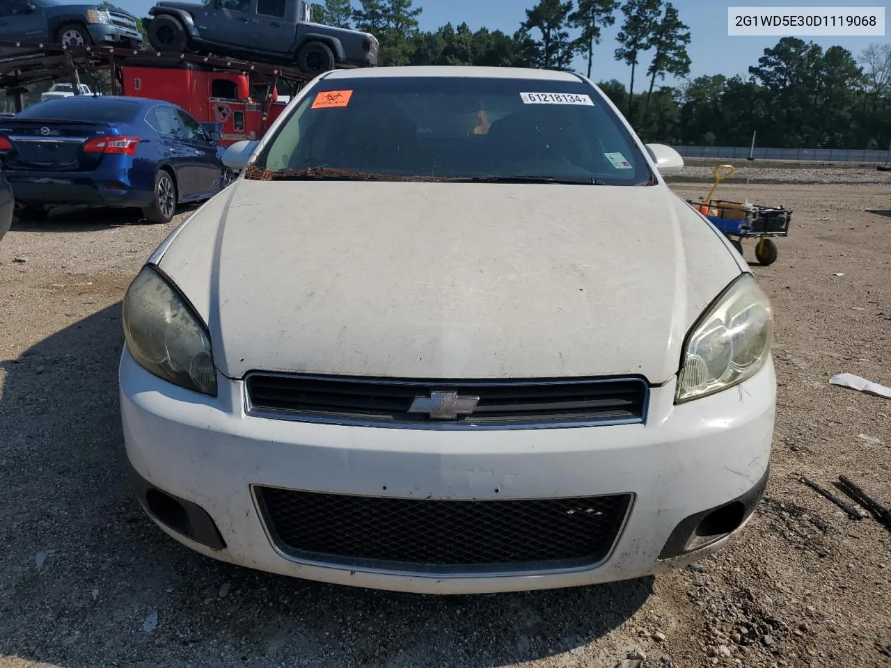 2G1WD5E30D1119068 2013 Chevrolet Impala Police