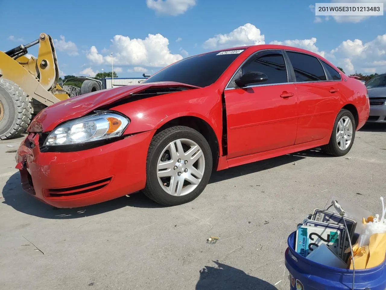 2013 Chevrolet Impala Lt VIN: 2G1WG5E31D1213483 Lot: 62927004