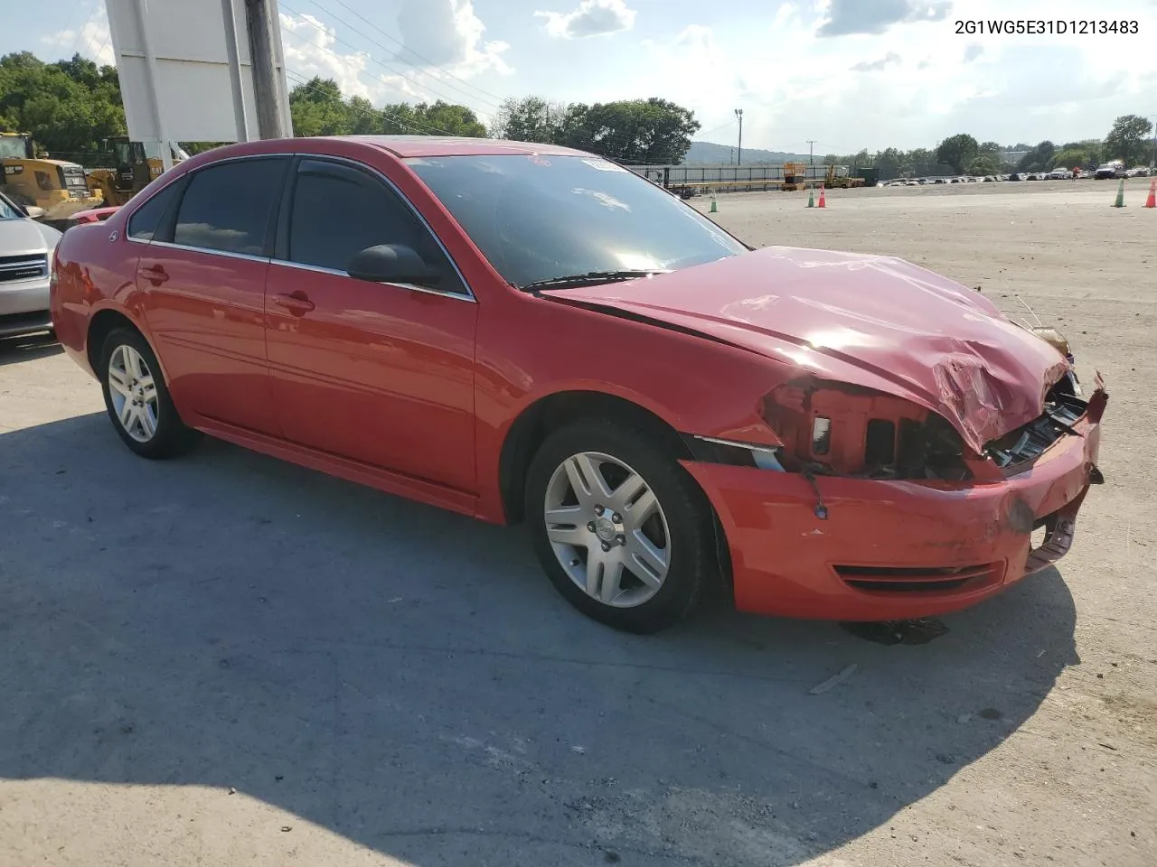 2013 Chevrolet Impala Lt VIN: 2G1WG5E31D1213483 Lot: 62927004