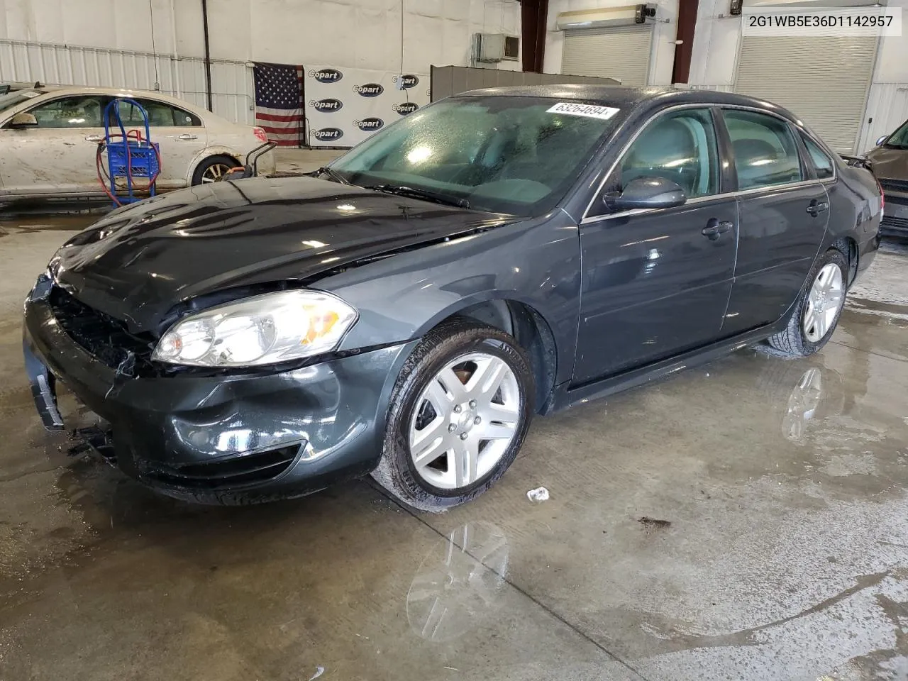 2G1WB5E36D1142957 2013 Chevrolet Impala Lt