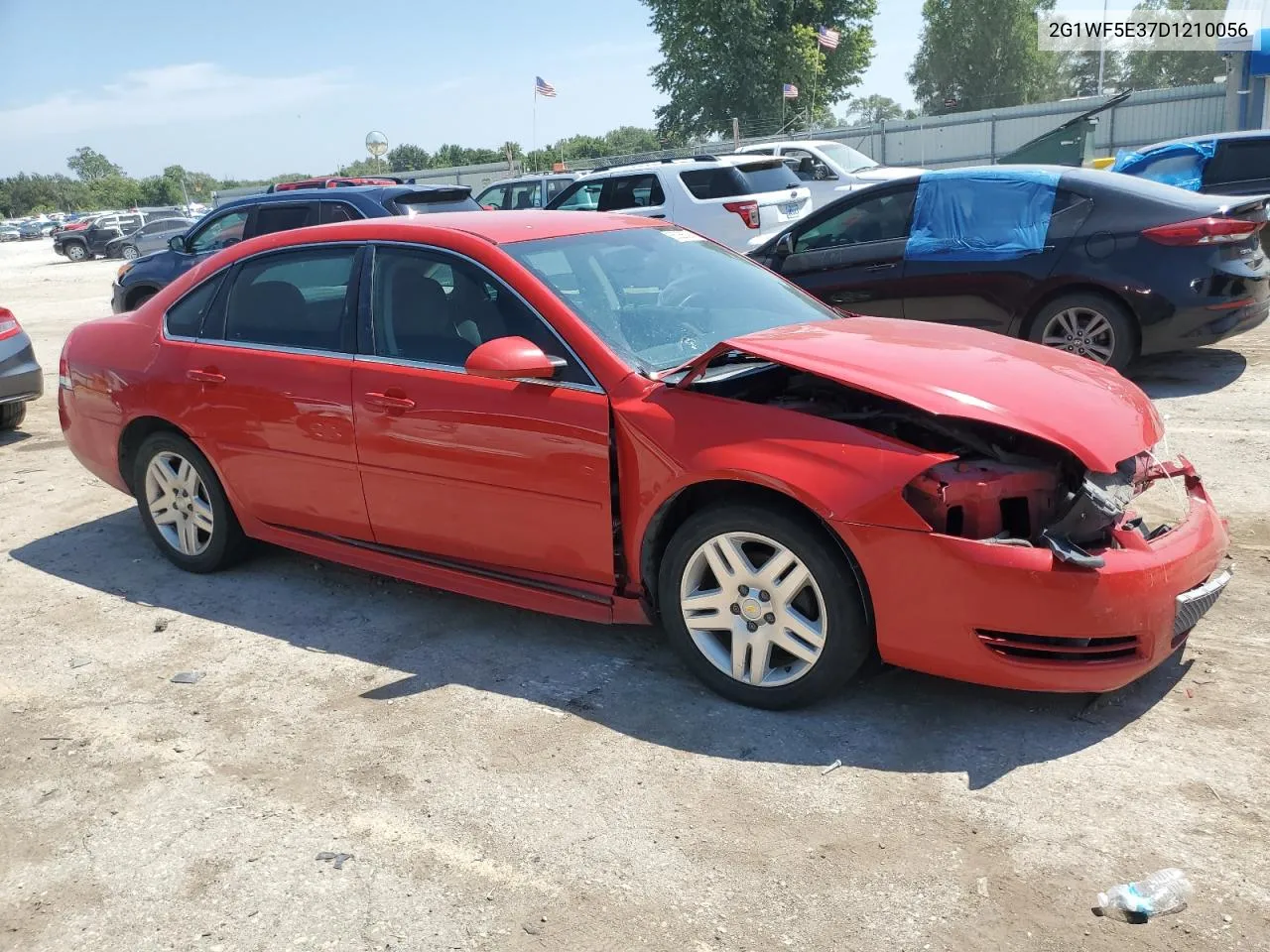 2013 Chevrolet Impala Ls VIN: 2G1WF5E37D1210056 Lot: 65256094