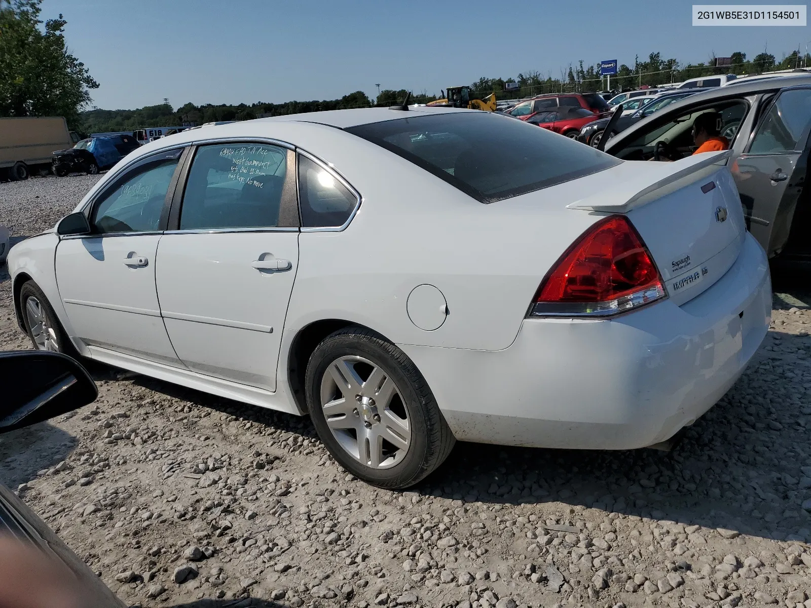 2G1WB5E31D1154501 2013 Chevrolet Impala Lt