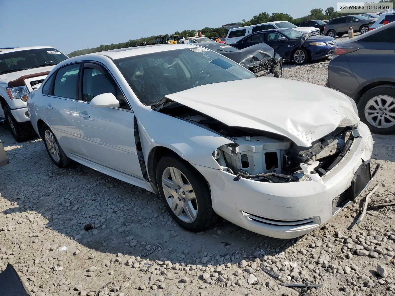 2013 Chevrolet Impala Lt VIN: 2G1WB5E31D1154501 Lot: 66314914