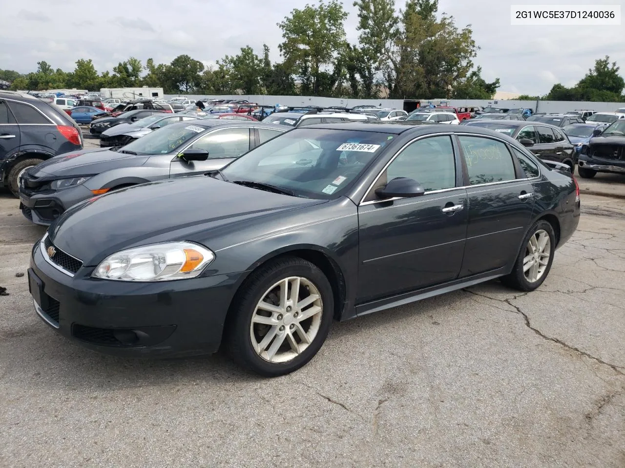 2013 Chevrolet Impala Ltz VIN: 2G1WC5E37D1240036 Lot: 67361674