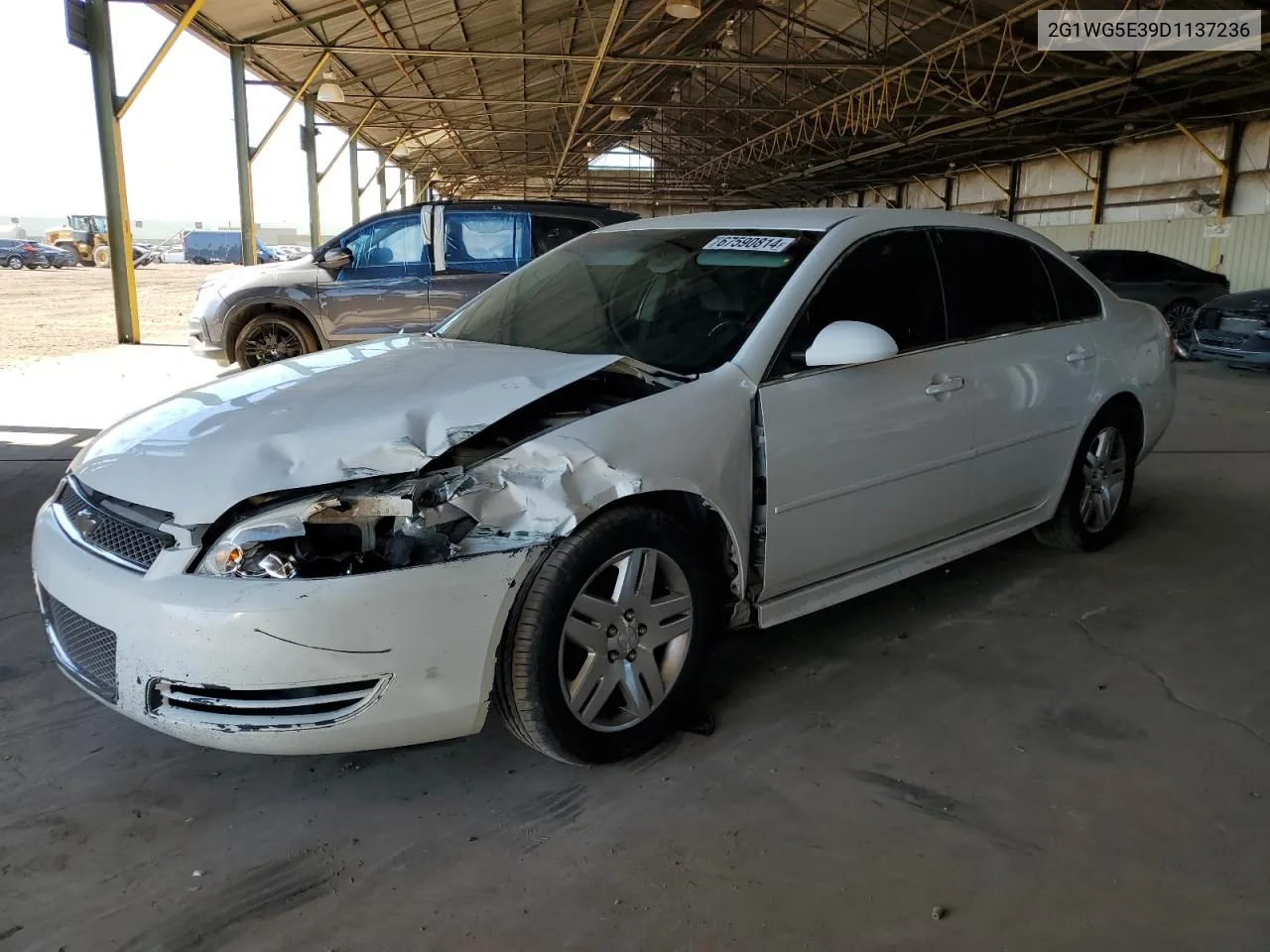 2013 Chevrolet Impala Lt VIN: 2G1WG5E39D1137236 Lot: 67590814