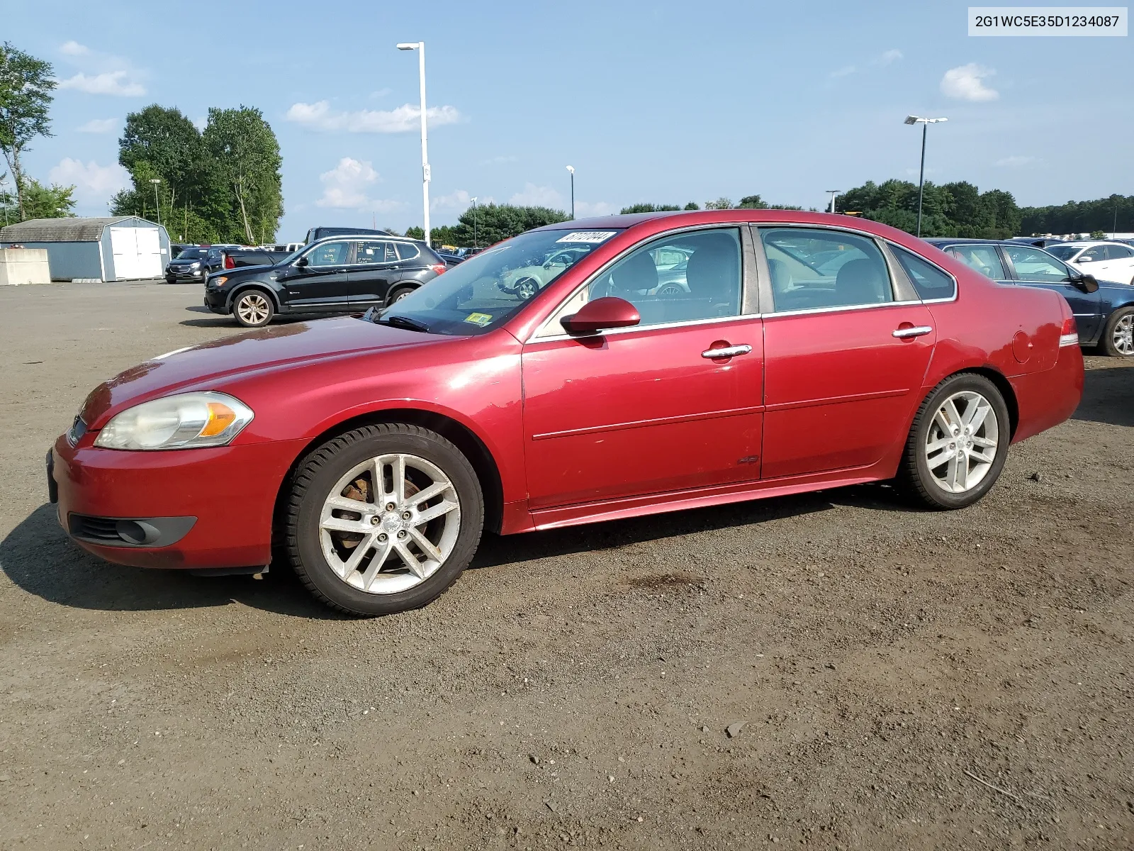 2013 Chevrolet Impala Ltz VIN: 2G1WC5E35D1234087 Lot: 67727044