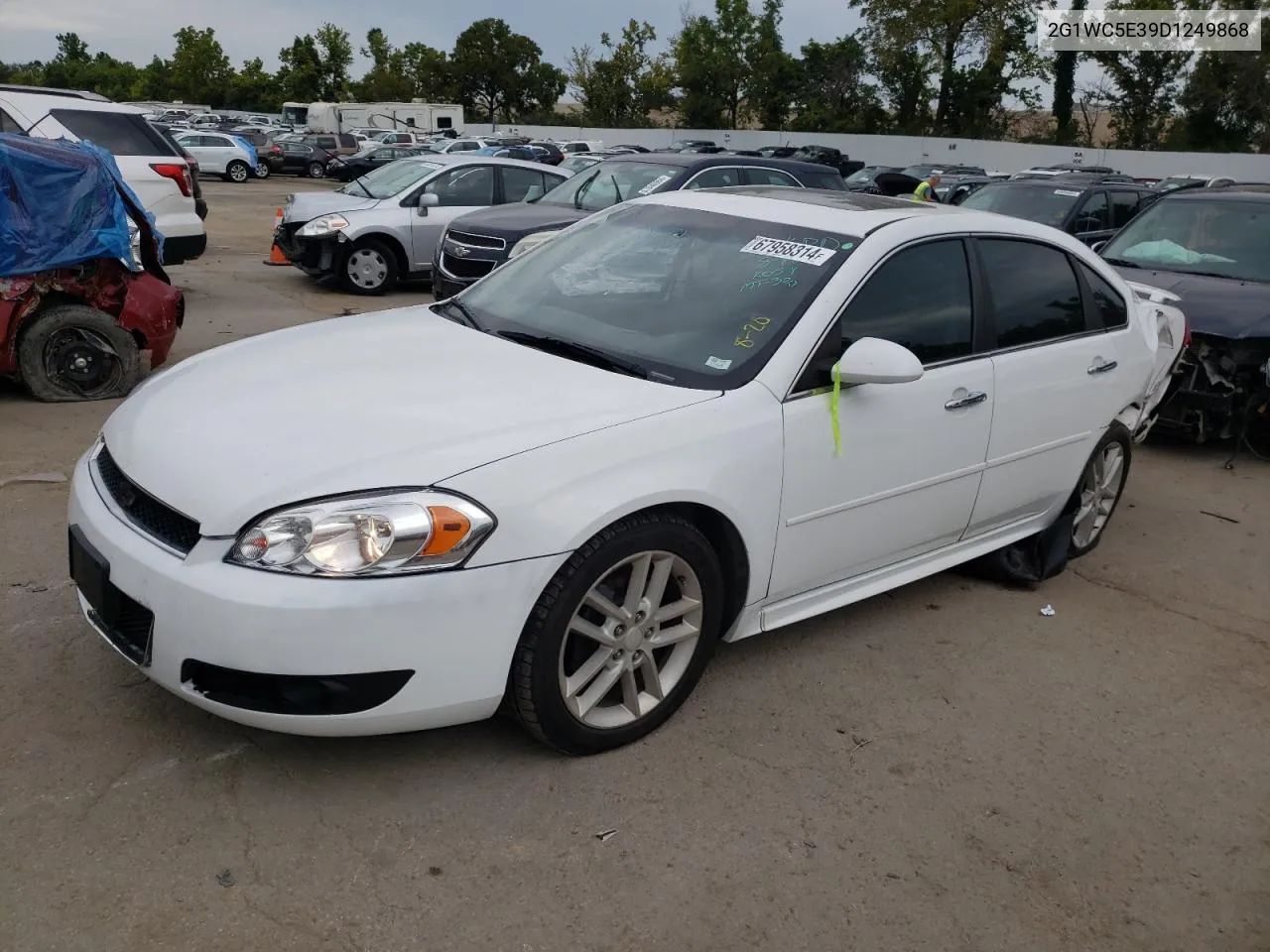 2013 Chevrolet Impala Ltz VIN: 2G1WC5E39D1249868 Lot: 67958314