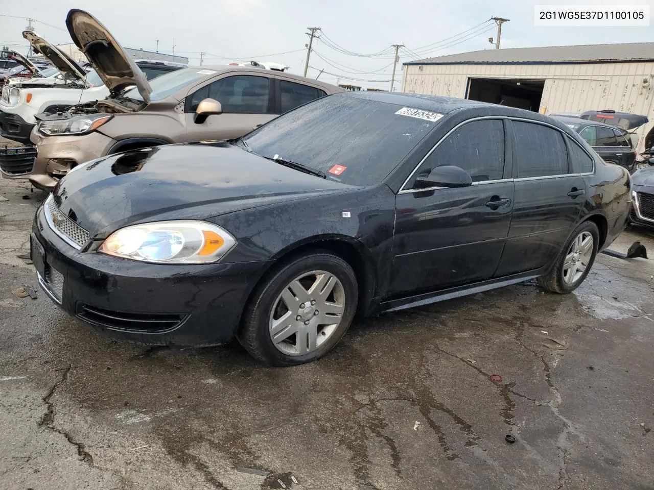 2013 Chevrolet Impala Lt VIN: 2G1WG5E37D1100105 Lot: 68875324