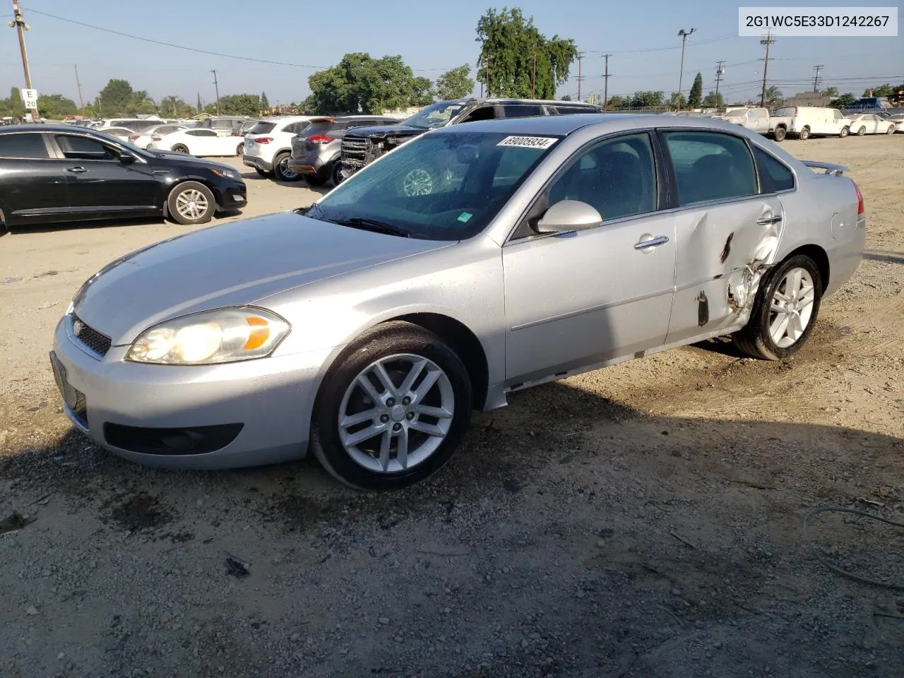 2G1WC5E33D1242267 2013 Chevrolet Impala Ltz