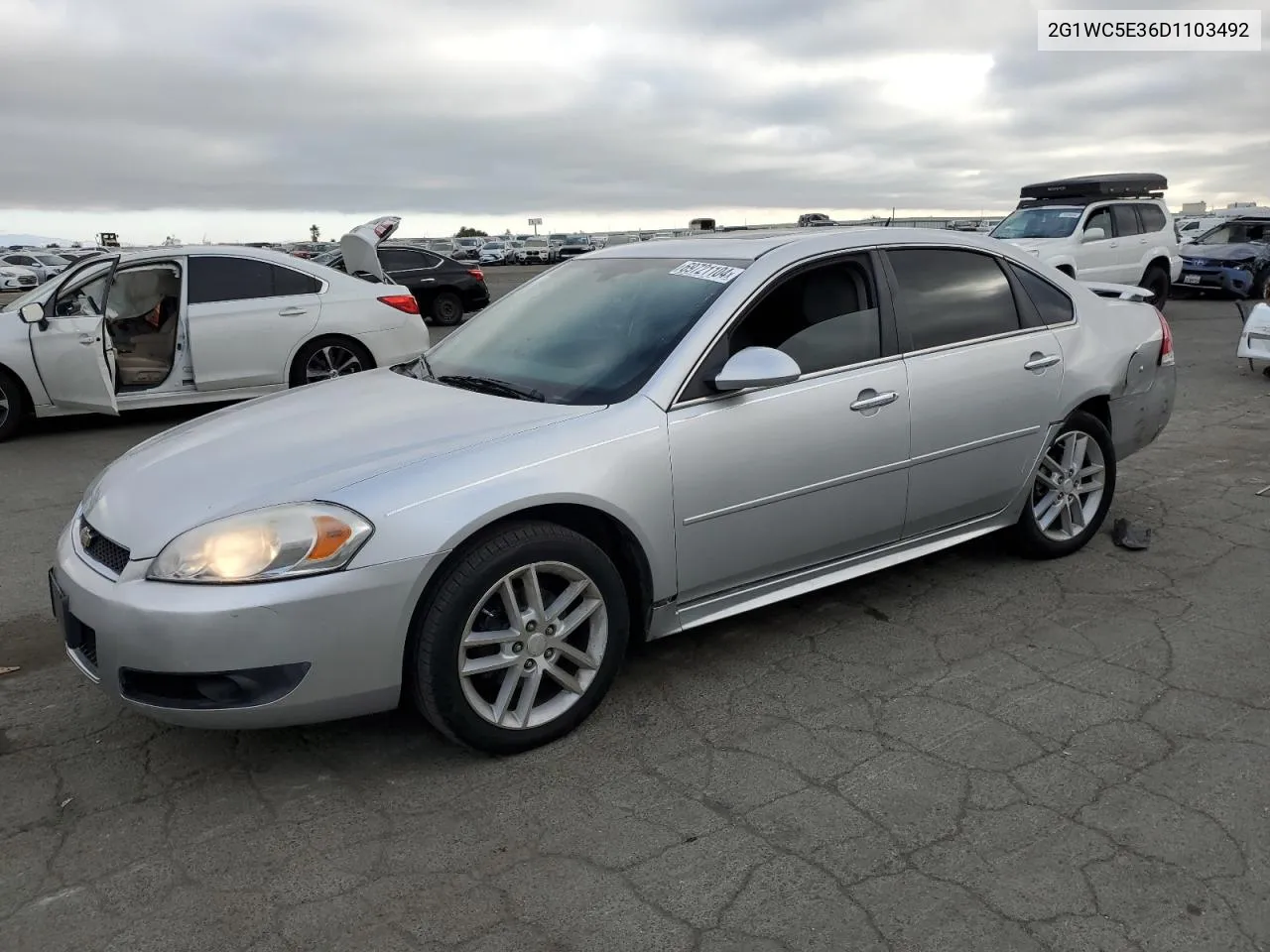 2013 Chevrolet Impala Ltz VIN: 2G1WC5E36D1103492 Lot: 69721104