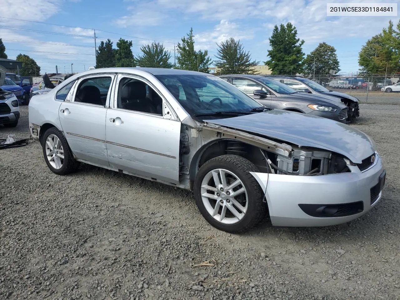 2013 Chevrolet Impala Ltz VIN: 2G1WC5E33D1184841 Lot: 70063174